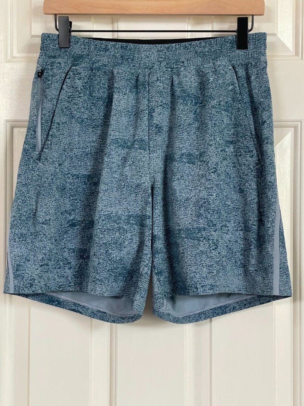 Lululemon Surge 6” Lined Running Shorts M Iron Blue True Navy